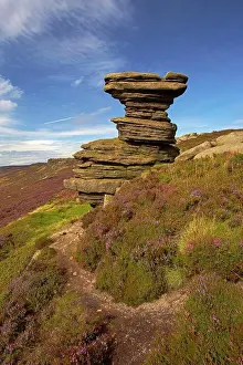 Hills Prints: England, Derbyshire, Derwent Edge