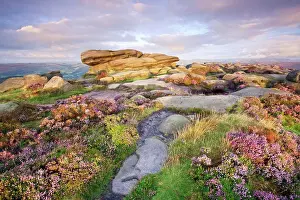 Moor Prints: England, Derbyshire, Stanage Edge