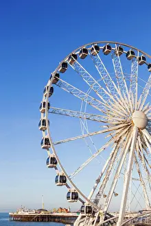 East Sussex Prints: England, East Sussex, Brighton, Brighton Wheel
