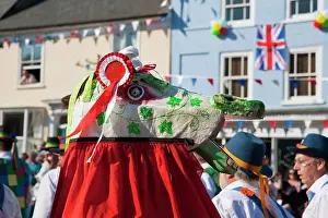 Union Prints: England, Essex, Thaxted. Morris Dancing at the Centenary Morris Dancing Festival in Thaxted