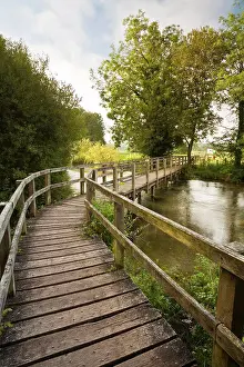 Crossing Prints: England, Hampshire, Chilbolton