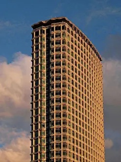 Financial Prints: England, London, Centre Point. Centre Point tower built in the brutalist style in the 1960s in New Oxford Street