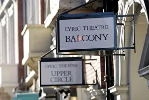 Balcony Prints: England, London, Shaftesbury Avenue