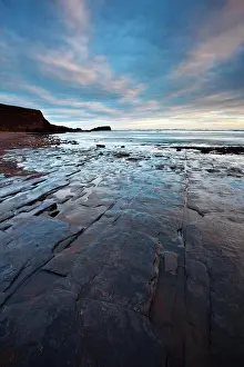 Seas Prints: England, North Yorkshire, Saltwick Bay