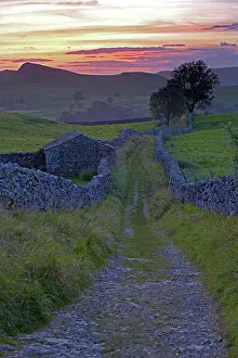 Hills Prints: England, North Yorkshire, Stainforth