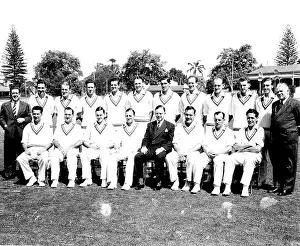 Cricket Prints: English Cricket Tour Of Australia 1954 - Cricket