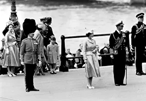 Prince Royal Person Prints: On English Soil At Last - H. M