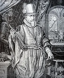 17th Prints: Engraved portrait of John Maurice