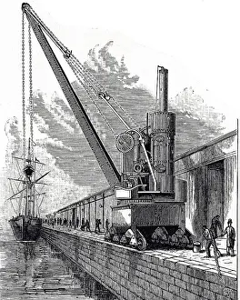 George Prints: Engraving depicting a George-Russell & Co