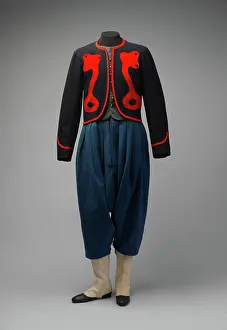 Soldiers Prints: Ensemble 1863-66 American The Algerian Zouave uniform was adopted by French soldiers in North Africa in the 1830s