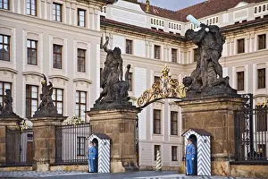 Guard Prints: Entrance to Prague Castle