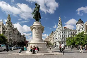 District Prints: Equestrian Statue of Dom Pedro IV