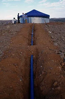 Eritrea, Barentu, Water Supply At Adi Keshi Camp For People Displaced By War With Ethiopia
