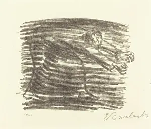 Ernst Prints: Ernst Barlach, Walk in the Shadow, 1922 Walk in the Shadow