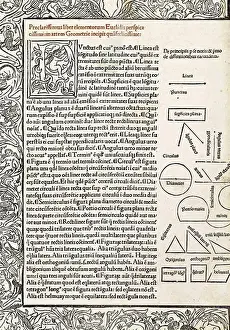Greece Prints: EUCLID (c. 300 BC). Greek mathematician and geometrician
