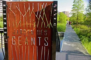 Europe, France, Lille. The Garden of Giants, Lille