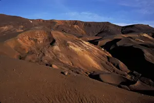 Vista Prints: Europe, Iceland, Krafla, Lake Myvatn area landscape