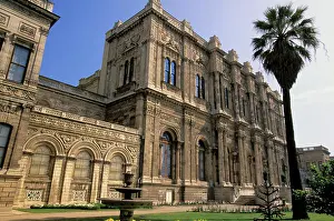 Europe, Middle East, Istanbul. The Bosphorus, Dolmabahce Palace