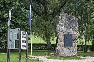 Benelux Prints: The Europe Monument on the tripoint between Belgium