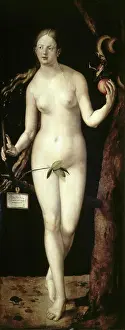 Old Testament Prints: Eve 1507 Oil on wood panel Albrecht Durer (1471-1528/ German) Museo del Prado, Madrid