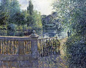 Impressionism Prints: Evening Promenade, Pittville Park