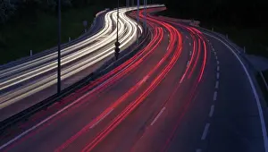 Autos Prints: Evening traffic - rush hour evening traffic - Rush Hour