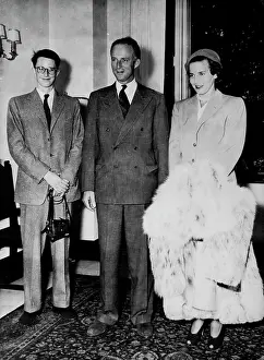 1950 Prints: Ex King Leopold. August 11, 1950. (Photo by The Associated Press Ltd.)