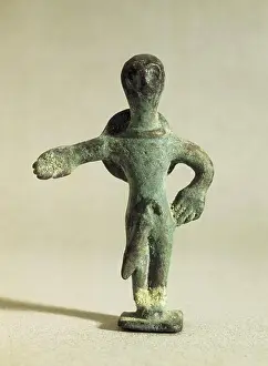 Spaniard Prints: Ex-voto of a warrior. 4th c. BC