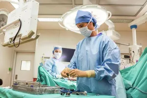 Surgery Prints: Exploratory laparoscopy and surgical hysteroscopy (Uterine fibroids)