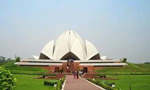 Architect Prints: Exterior view of the Lotus Temple