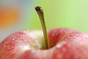 Tasty Prints: Extreme close up of apple