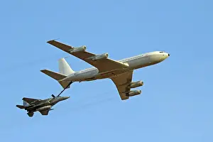 Aviation Prints: F-15D refuels from a 707 Re'em tanker