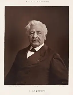 Lacma Prints: F. de Lesseps. Nadar (Gaspard-Félix Tournachon) (France)