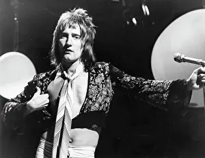 Singers Prints: Faces, Rod Stewart, 70s