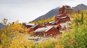 Glacier Prints: Fall comes to the high mountains near McCarthy Alaska