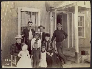 Family.. 1889 - 1890. Photographs