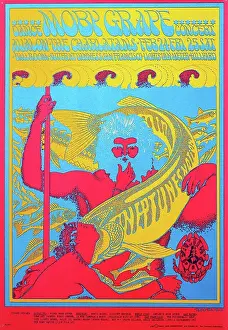 Neptune Prints: Family Dog. Moby Grape. Victor Moscoso (b)