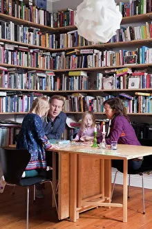 Books Prints: Family at home