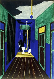 Toilet Prints: Three Family Toilet. Jacob Lawrence (1917-2000)