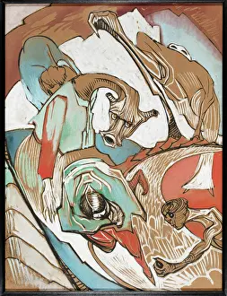 Fantastical Composition. Witkiewicz, Stanisław Ignacy (1885-1939)