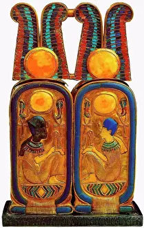 Human Representation Prints: Fashion accessories, 14th century BC, Egypt, Cairo, The Egyptian Museum