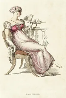 Prints: Fashion Plate, Ball Dress for The Repository of Arts