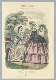 Fashion Plate, Modes Vraies, Musée des Familles