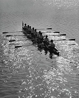 Rowing Prints: Fast Company -- Oars in position