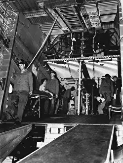 Aeronautics Prints: Faster Unloading Of Patients The more spacious interior of this double-decked U