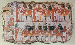 Feast Prints: A Feast for Nebamun, Nebamun's Tomb-Chapel