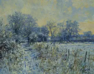 Scenics Prints: February Snow, Rapsgate Park, Gloucestershire, UK 1996 Charles Neal (b. 1951/British)