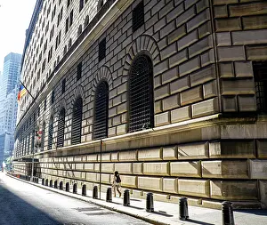 Ghic Prints: Federal Reserve Bank of New York Building, 33 Liberty Street, New York City, New York, USA