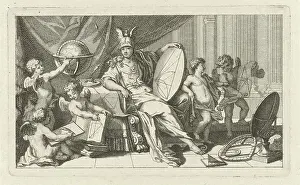 Globe Prints: The female personification of geometry