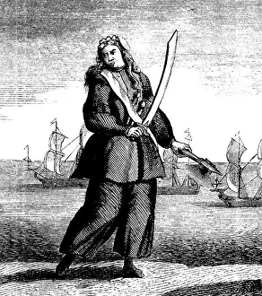 Originally Prints: The female Pirates Mary Read and Anne Bonny